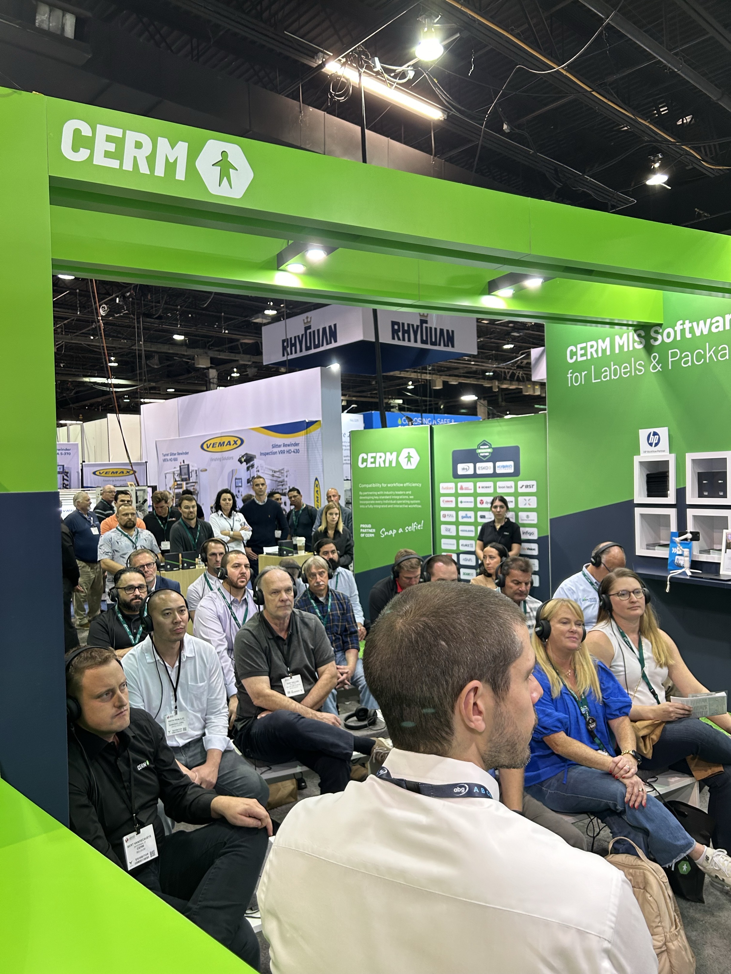 Blue label session LabelExpo Americas 2024 cerm