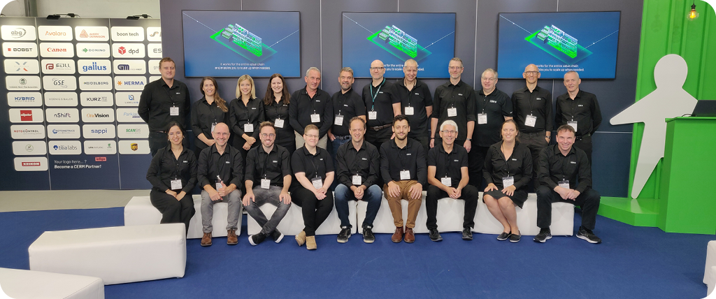 LabelExpo Europe 2023 CERM team